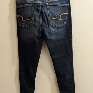 American Eagle Outfitters Dark Blue Jegging Jeans 26x25